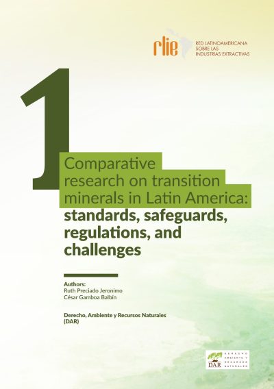 Portada transition minerals in LATAM